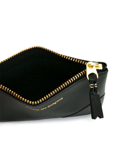 pouch zip classic line unisex nera COMME DES GARÇONS WALLET | SA8100800